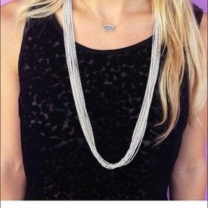 KENDRA SCOTT REESE NECKLACE IN BLACK
